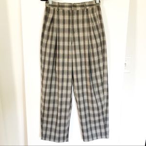 NWT - Urban Outfitters Grey Plaid Pants